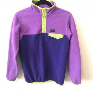 Patagonia Synchilla Snap-T Pullover Girls XL
